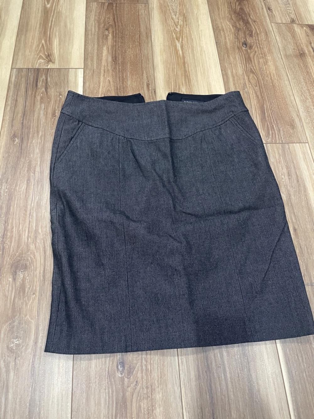 Banana Republic Charcoal Pencil Skirt